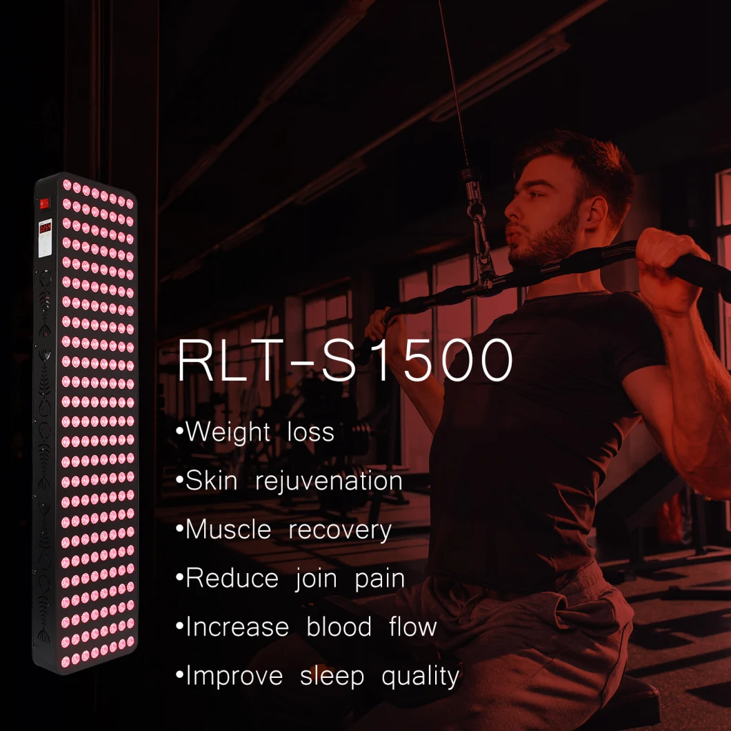 Rlttime Red Light Therapy Bed Full Body Red Near Infrared LED Light Therapy Ptd Panel for Anti-Aging &amp; Relieving Fatigue