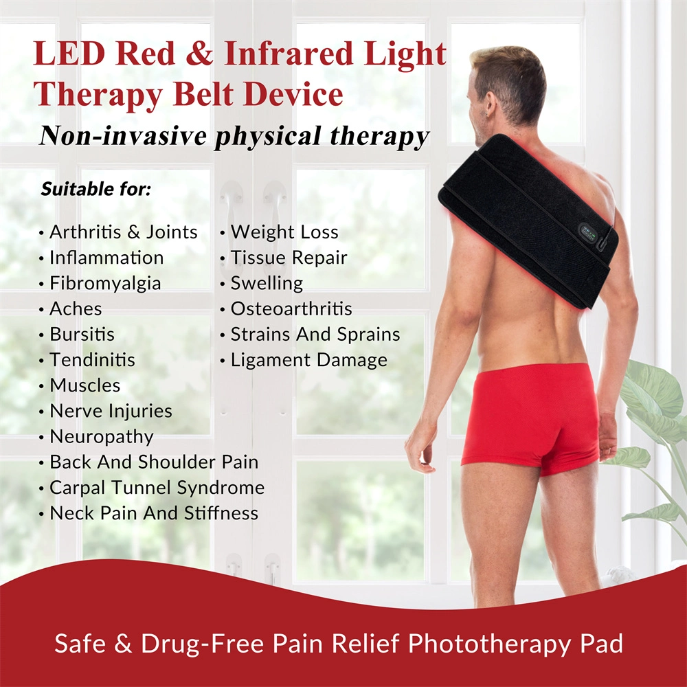 Wearable Therapy Machine Physical Light Therapy Device Back Pain Relief