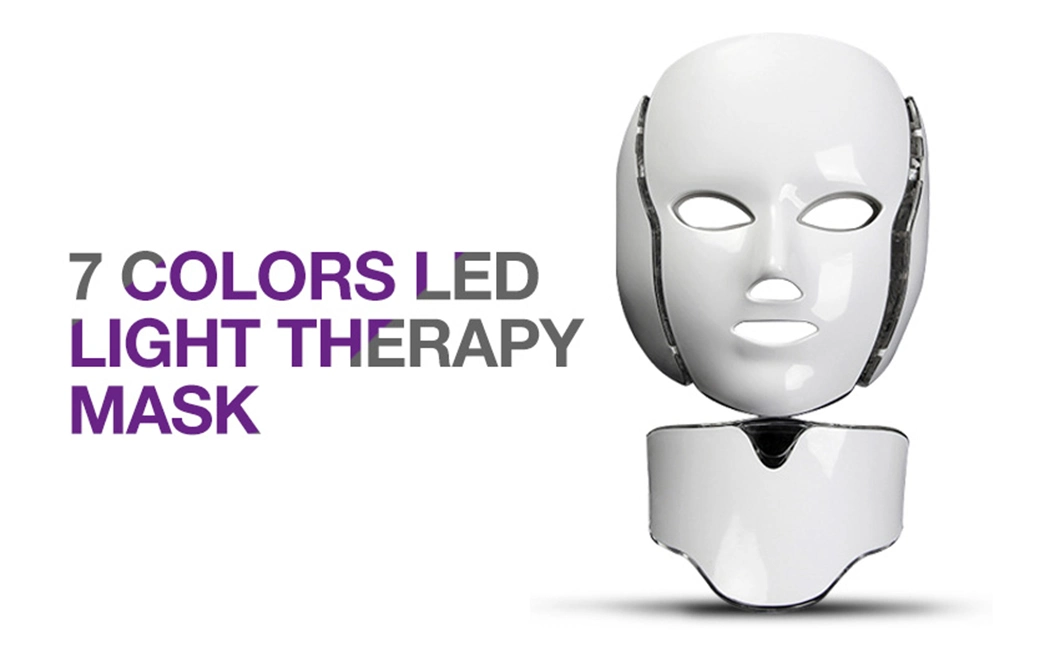 LED Face Light Facial Therapy 7 Colors PDT Beauty Salon Machine