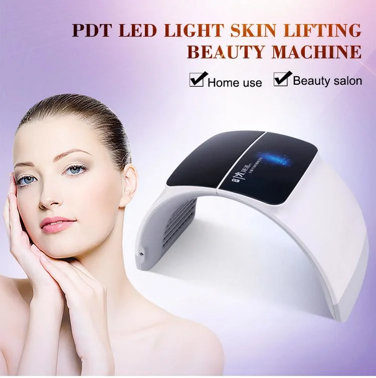 Portable 7 Colors Photon Light Therapy PDT LED Facial Skin Rejuvenation Machine