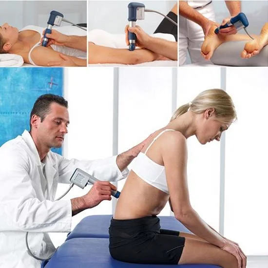 2 in 1 Vertical Ultrasound Shockwave Physical Therapy Equipment Vertical Shock Wave Therapy for ED Function, Pain Management, Cellulite Reduction