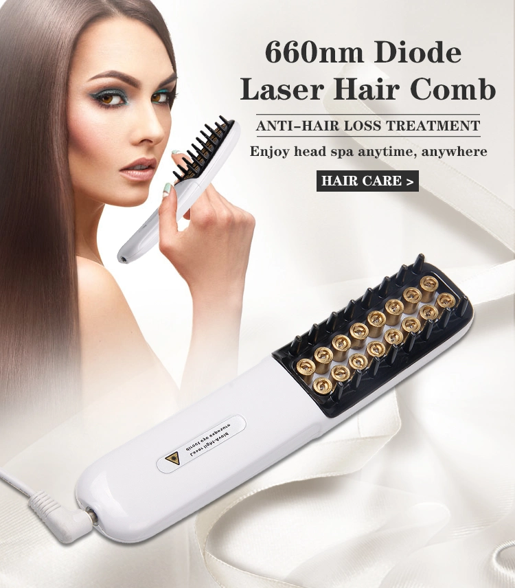 Home Use 660nm Laser Hair Grow Comb