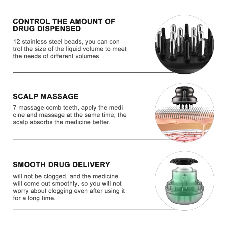 Hair Oil Applicator Massage Growth Care Equipment Grow Scalp Comb