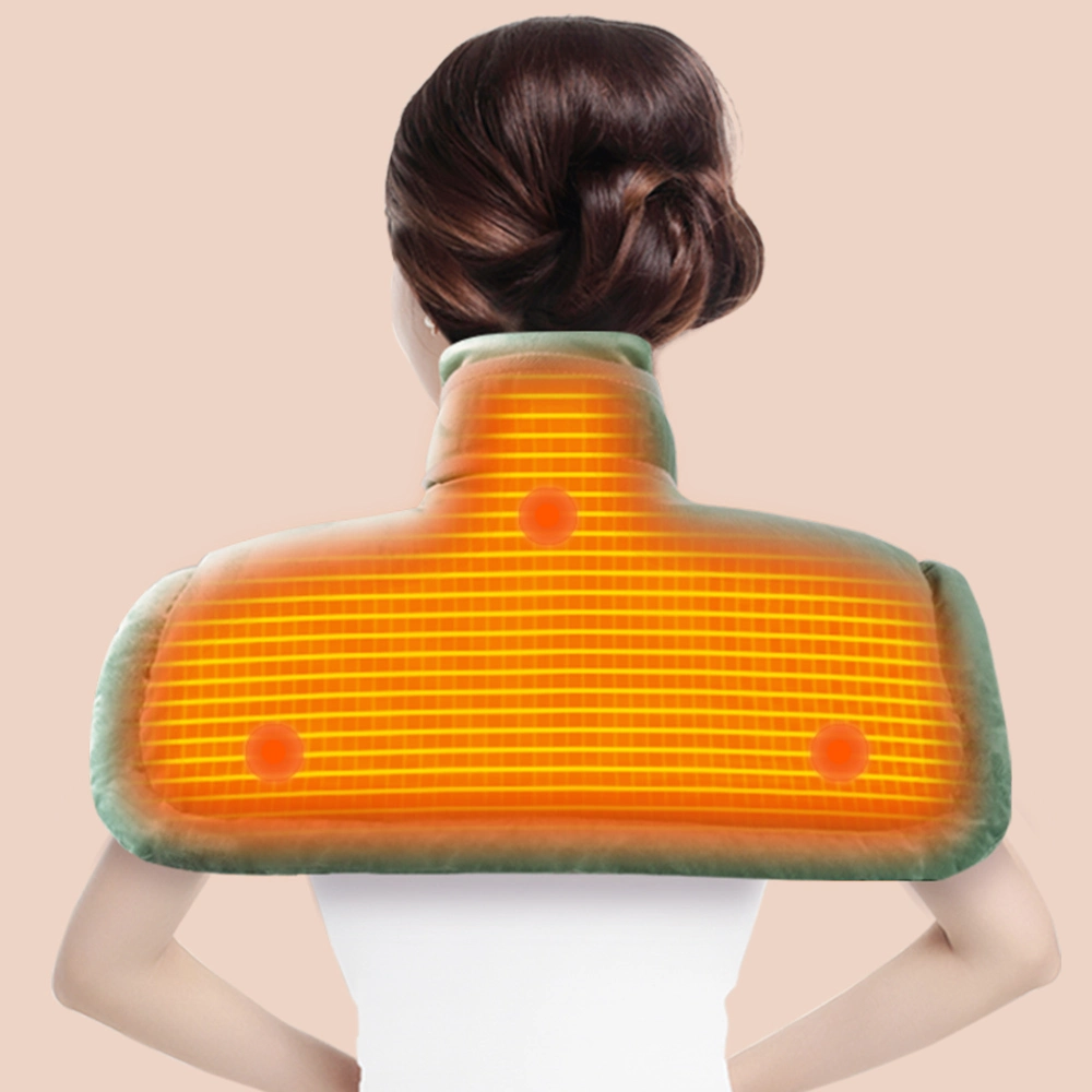 Health Care Rehabilitation Therapy for Neck and Shoulder Electric Shoulder and Neck Heating Mat Pad
