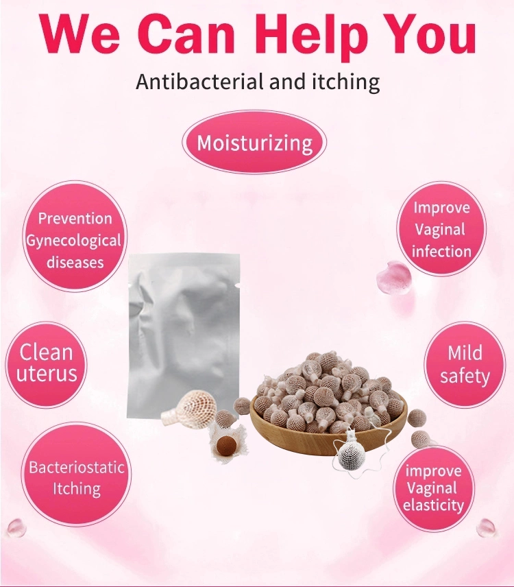 Yoni Flower Careball -Take Care of Feminine Health- pH Balance and Clean up The Residue Yoni Pearls