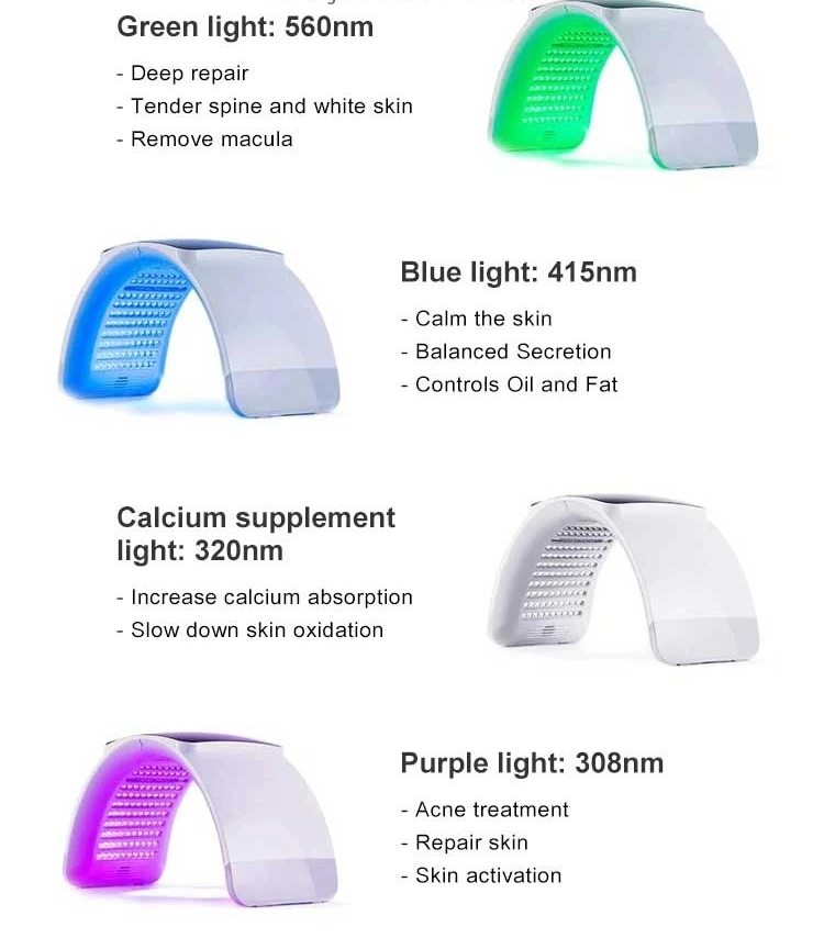 2021 Newest PDT Machine 7 Colors Light Therapy Skin Rejuvenation Anti-Aging Facial Machine