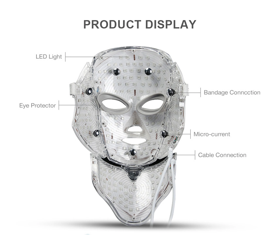 PDT LED Face Mask Skin Rejuvenation Machine for Aesthetic Center Use