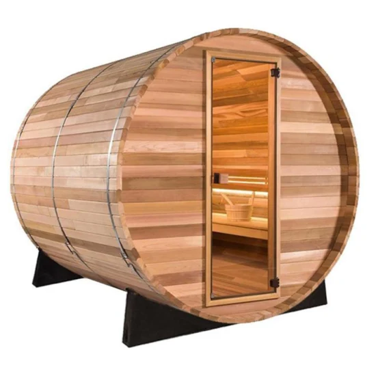 Exterior Red Cedar Sauna for 2 Person Waterproof Anticorosion