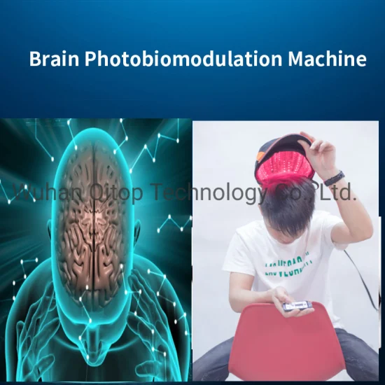 810nmtranscranial Tpbm Application Near-Infrared Nir Light Therapy Helmet