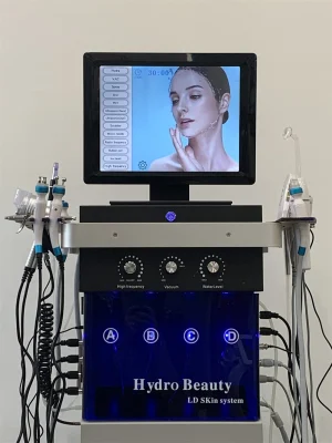 14 in 1 Water Dermabrasion PDT Therapy Cold Hammer SPA Machine/Hydro Aqua Oxygen Hydra Facial Machine